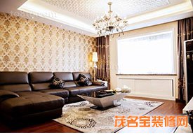 現代簡約四居客廳裝修效果圖